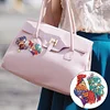 7Pcs DIY Diamond Painting Rooster Keychain