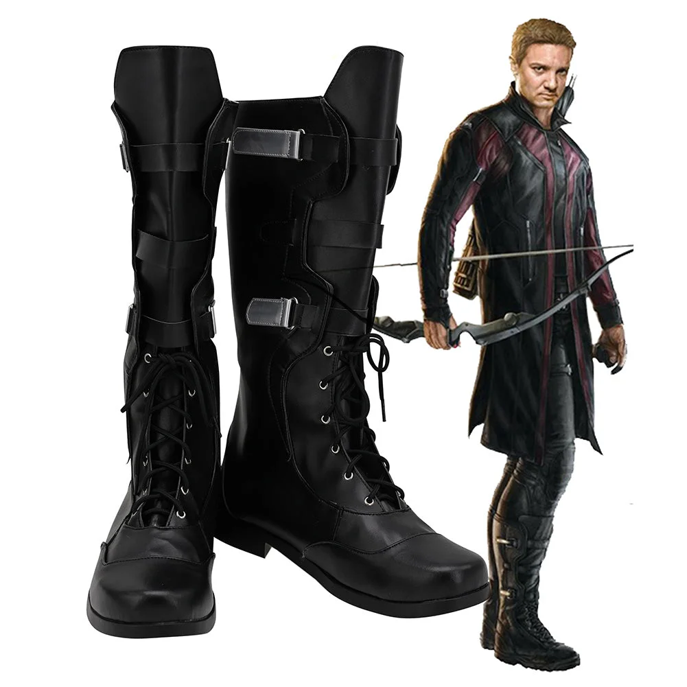 Hawkeye Cosplay Shoes Boots Halloween Costumes Accessory Custom Made