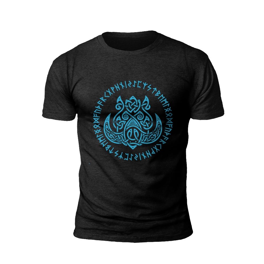 Mystic Rune Circle: Norse Magic T-Shirt