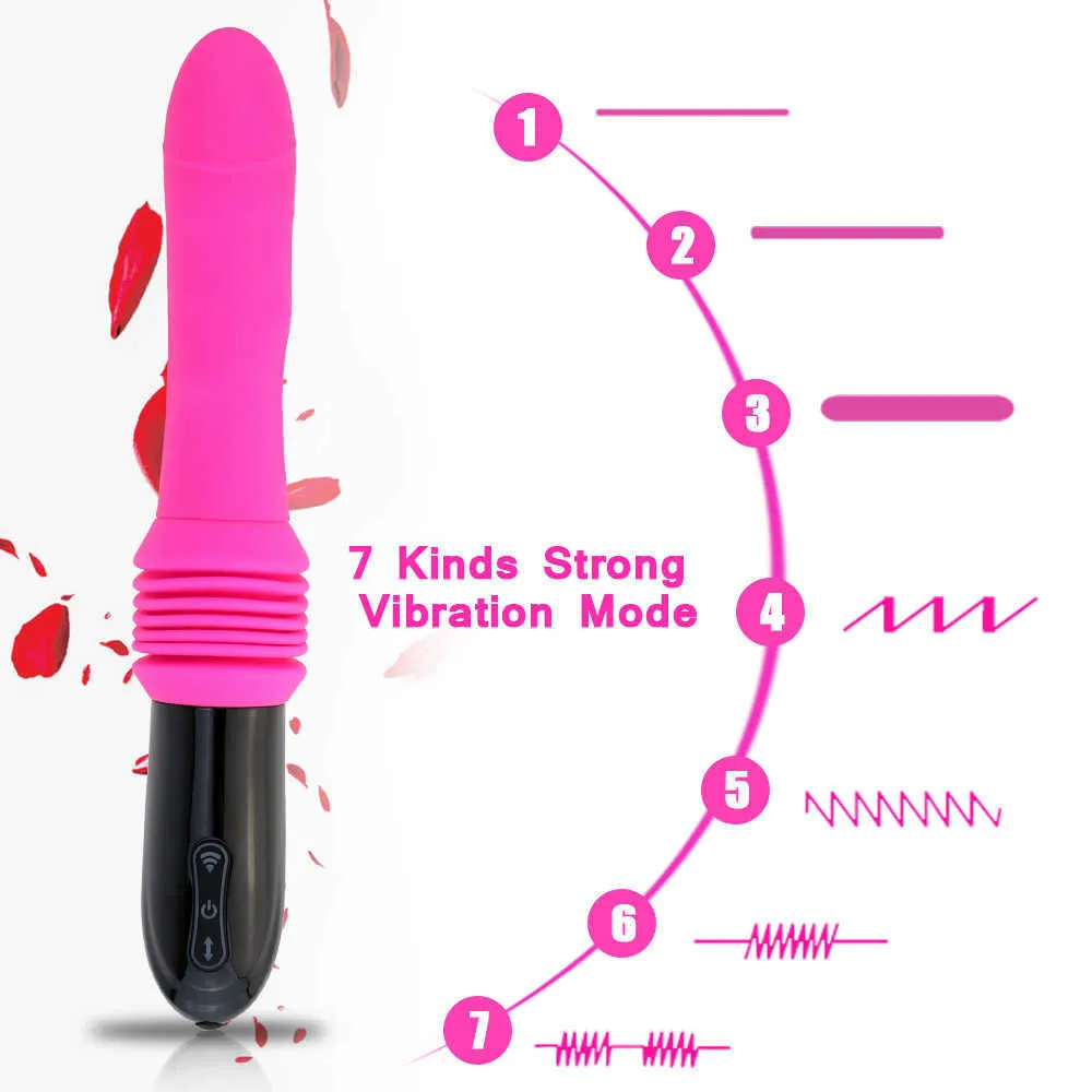 Thrusting G-spot Dildo Vibrator for Women