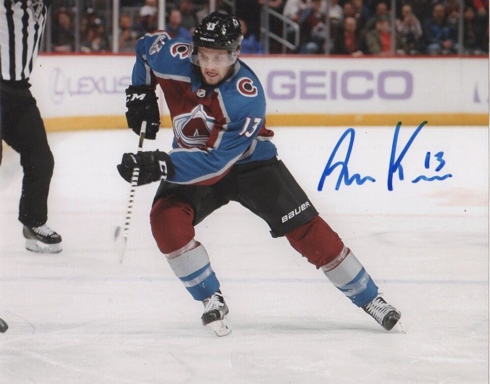 Colorado Avalanche Alexander Alex Kerfoot Autographed Signed 8x10 Photo Poster painting COA #4