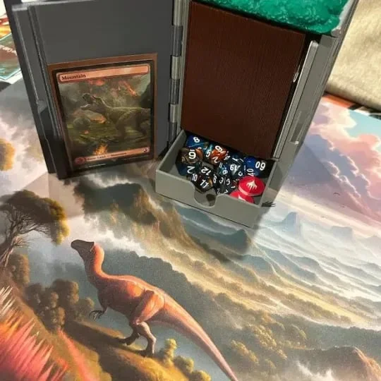 🔥BUY 2 FREE SHIPPING🦖MTG Jurassic Park Deck box for EDH
