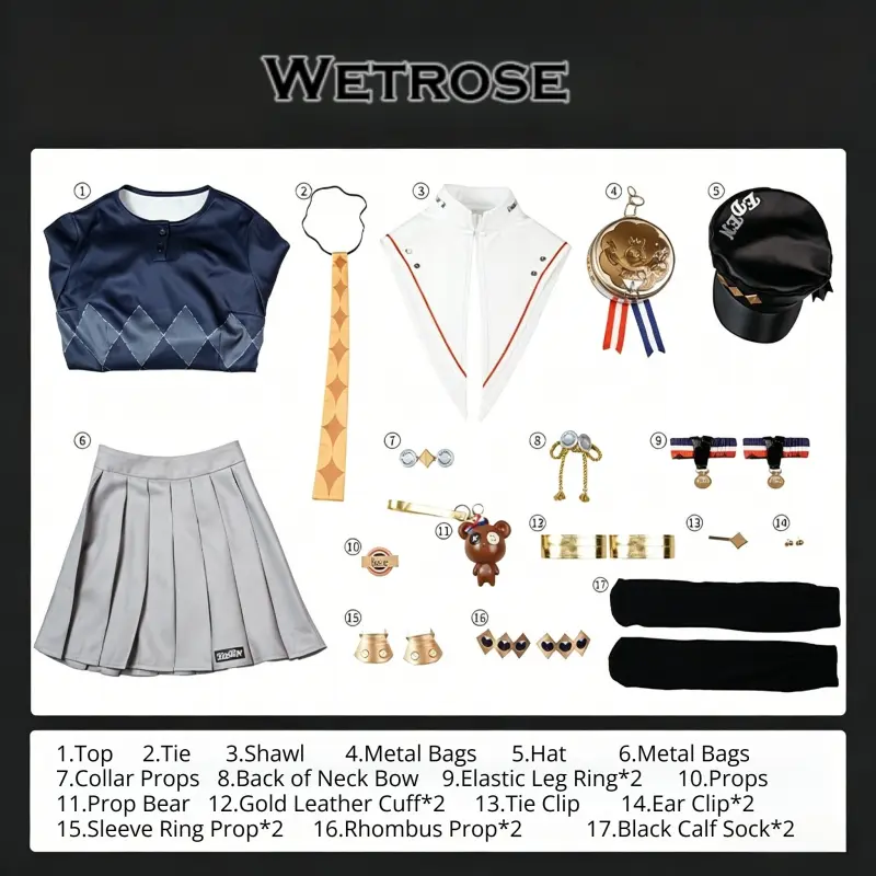 [Wetrose] Pre-Order Zenless Zone Zero Belle Brilliance of Stars Dress Game Outfit Cosplay Costume 