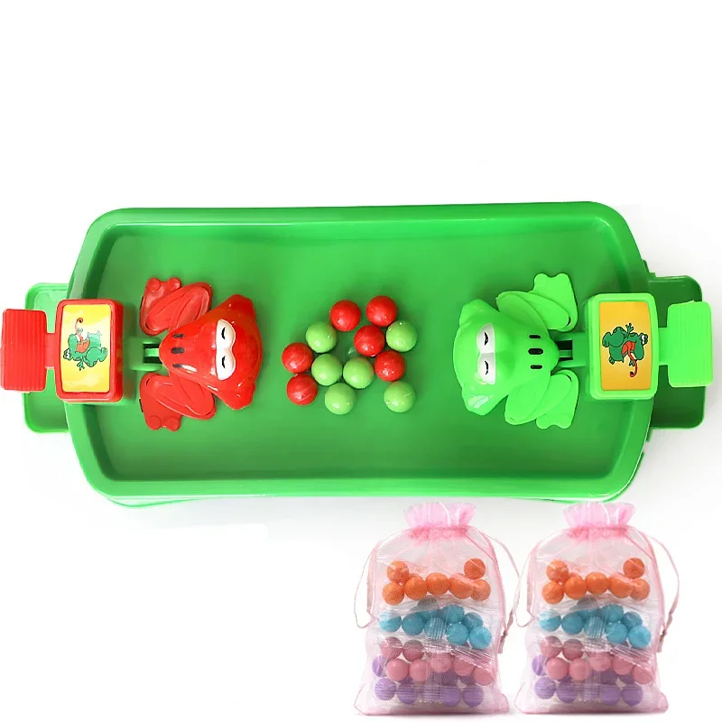 Musedesire Feeding Frog Swallow Beads Table Game