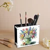 Acrylic Special Shape Diamond Painting Pencil Holder Desktop Ornaments Organizer