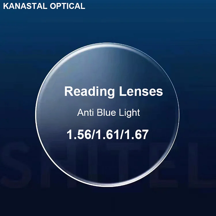 Prescription Glasses Lenses Customized Blue Light Blocking 1.56 1.61 1. ...