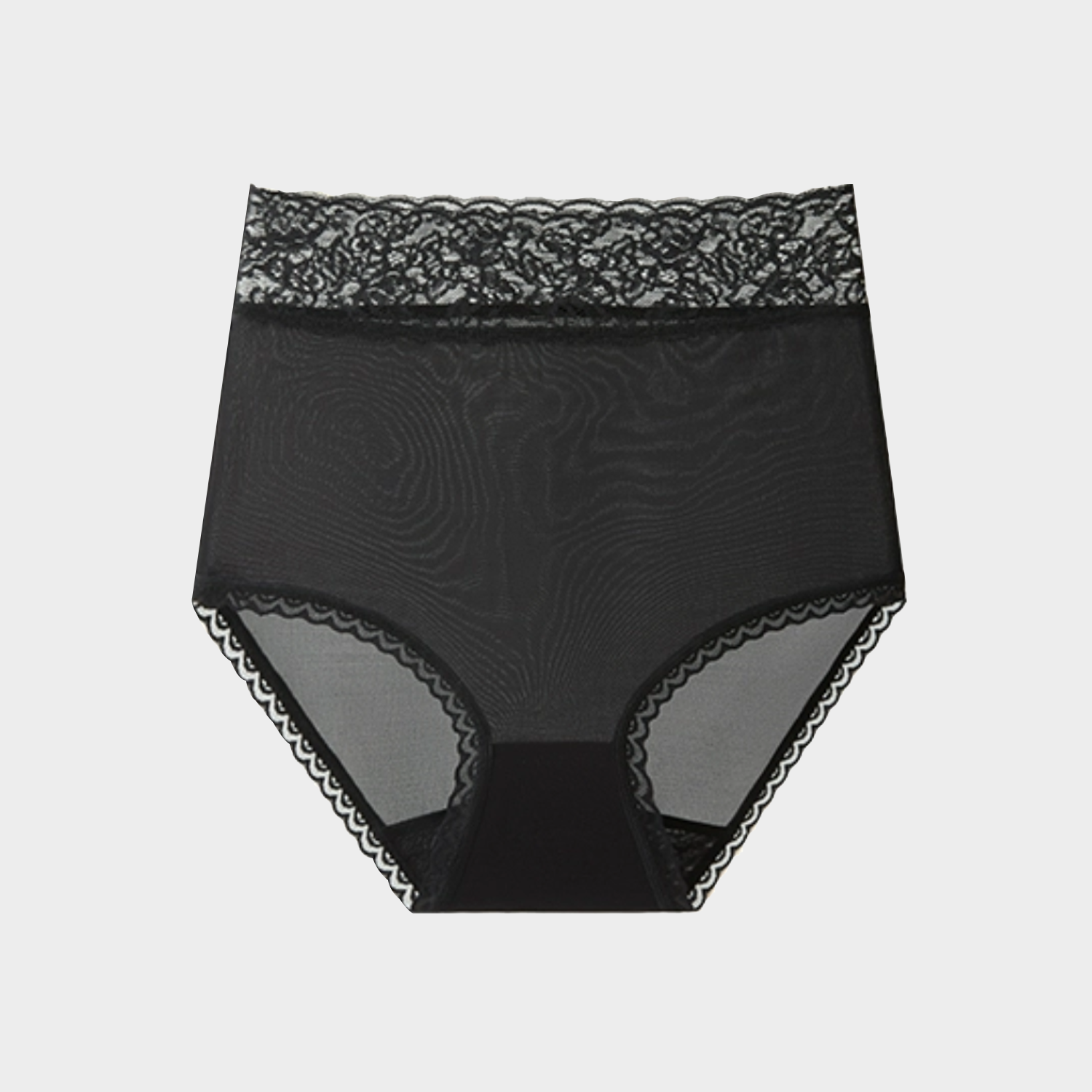 Dreamy Lace Silk Panties High Waist REAL SILK LIFE