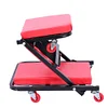 Car Shop Creepers, Folding 2 in 1 Mechanic Cart Car Convertible Stool Crawler Board with 6 Casters for Garage Workshop Auto Repair Shop