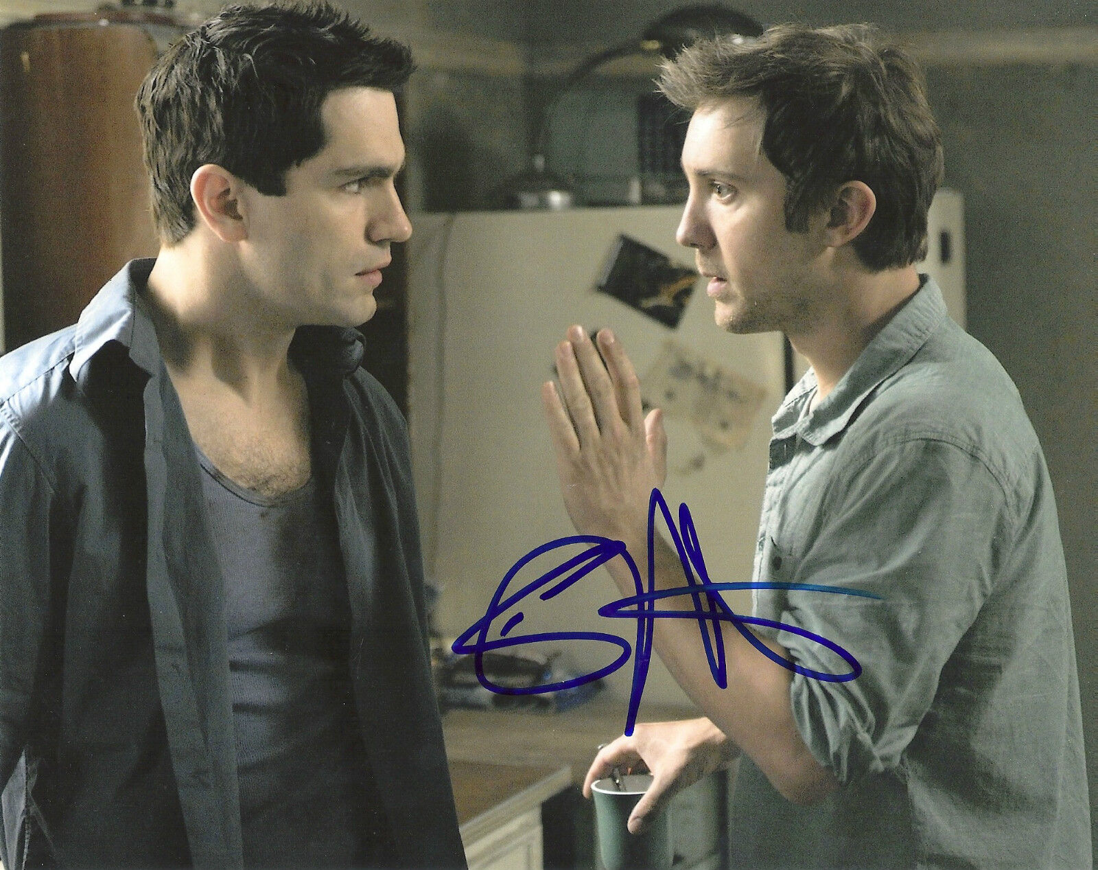 SAM HUNTINGTON 'BEING HUMAN' JOSH LEVISON SIGNED 8X10 PICTURE 3 *COA *PROOF