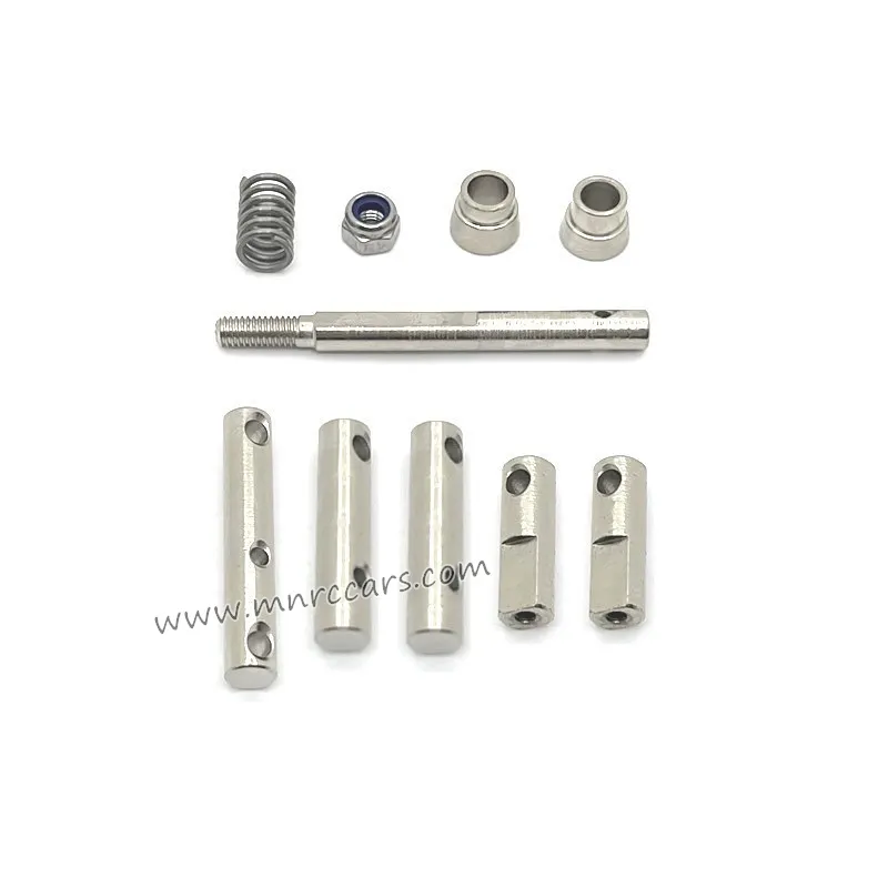 MN Model MN128 Upgrade Parts Gearbox Shaft, Front and Rear Axle Shaft Connecting Parts