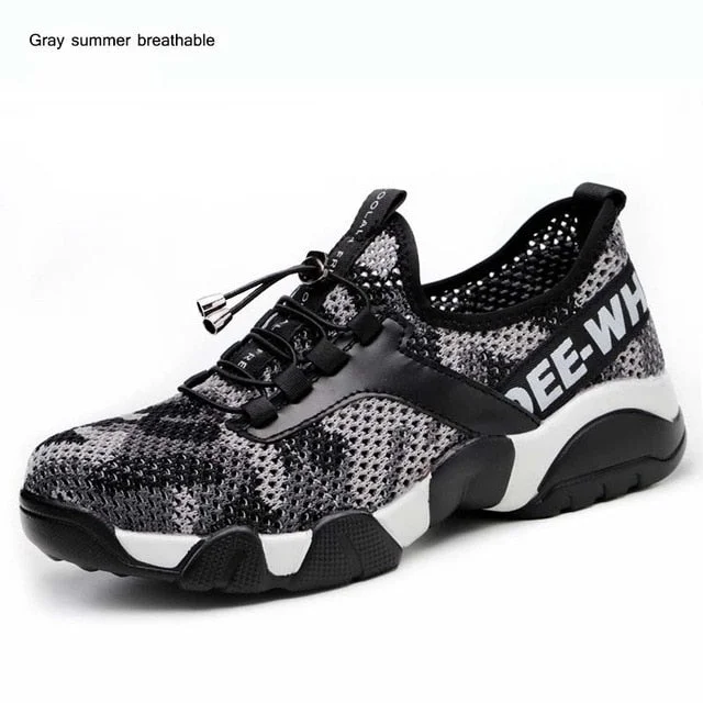 Nouvelles chaussures de sécurité légères et respirantes