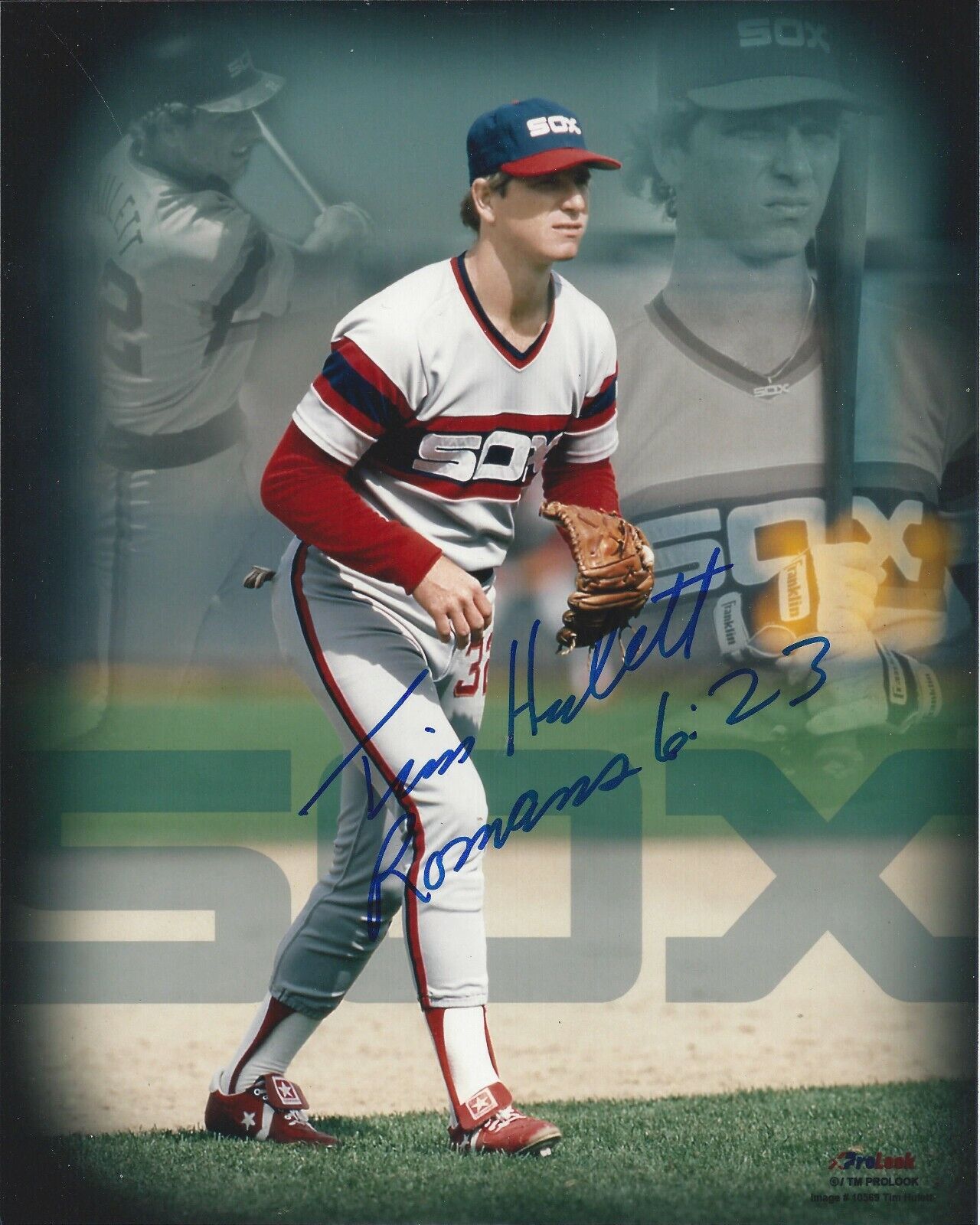 Tim Hulett Autographed 8x10 Chicago White Sox#3