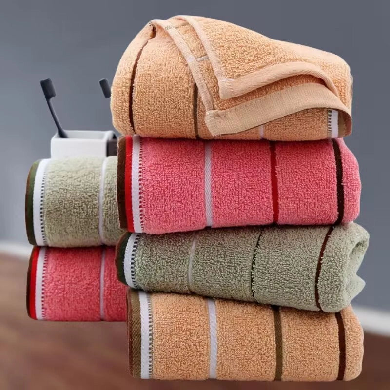 Gaoyang Towel Household Absorbent Dark Cotton Towel Adult Thickened Soft Stall Towel Factory
