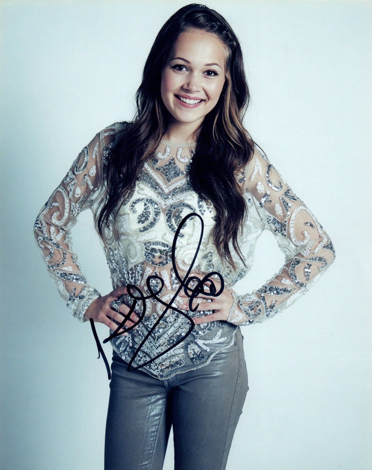 Kelli Berglund Signed Autographed 8x10 Photo Poster painting Disney's LAB RATS Child Actress COA