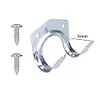5pcs Hanger Holder Metal Hanging Hooks with Screw for Garden Kitchen Garage Tool