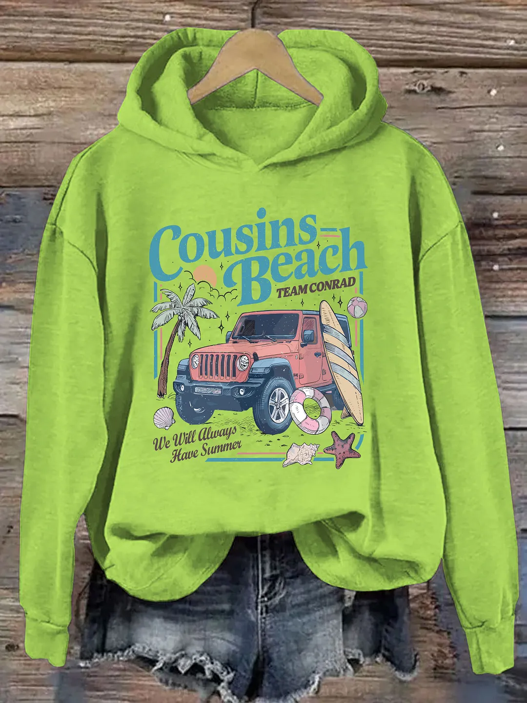 Cousins Beach We Will Always Have Summer Hoodie