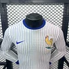 2024-2025 Long Sleeve Player Version France Away Football Shirt 1:1 Thai Quality