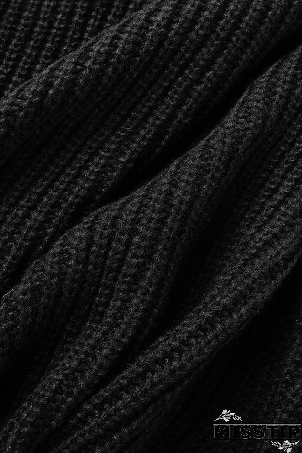 Black Casual Solid Patchwork Cardigan Collar Outerwear