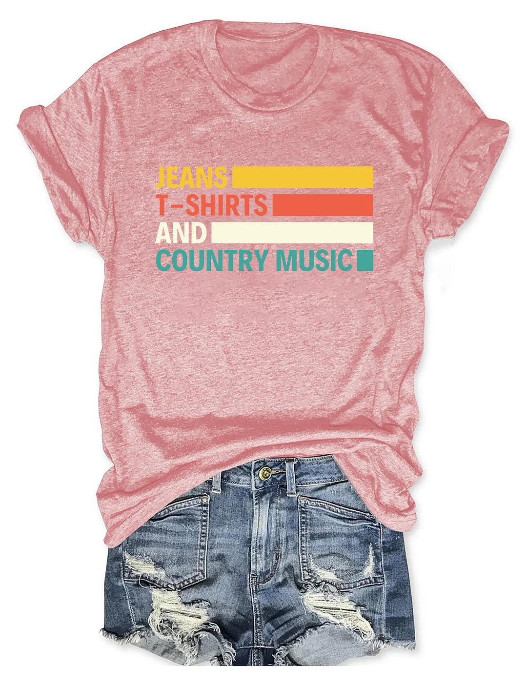 Jeans T-shirts And Country Music T-Shirt