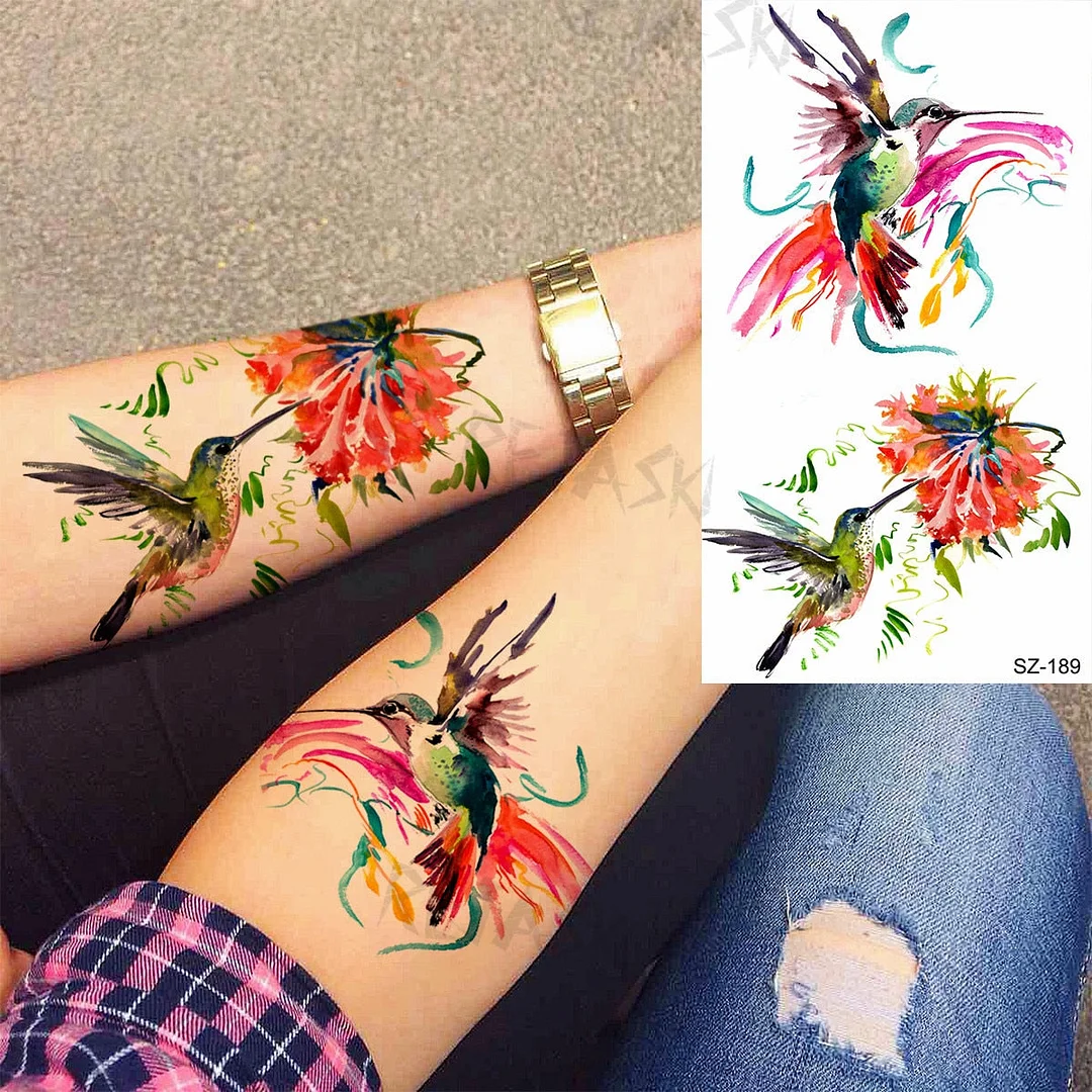 Black Little Dandelion Fashion Feet Temporary Tattoos For Women Adult Feather Spartan Realistic Fake Tattoo Body Art Tatoo Decal