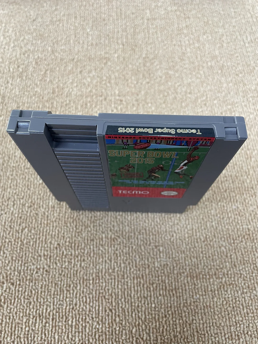 Tecmo Super Bowl 2015 For Nintendo NES - 8 Bit Game Cartridge