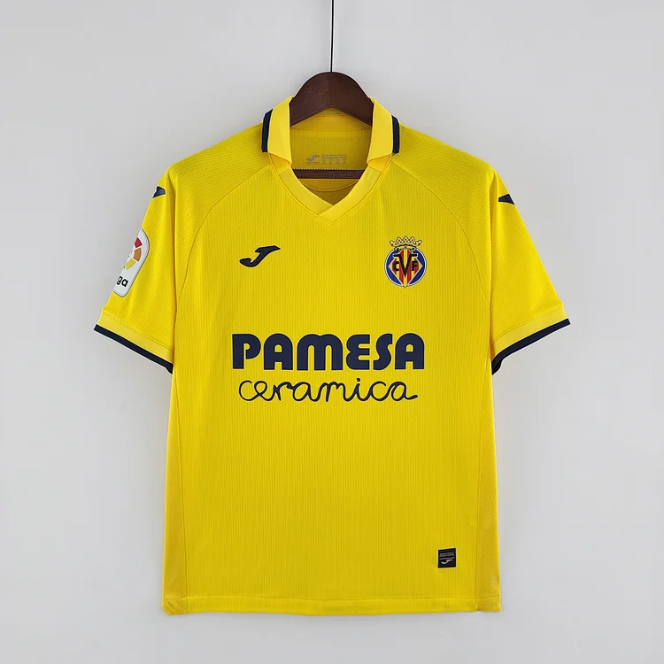 Villarreal Home Shirt Top Kit 2022-2023 - Yellow