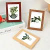 11pcs Mini Square Diamond Painting -Plant
