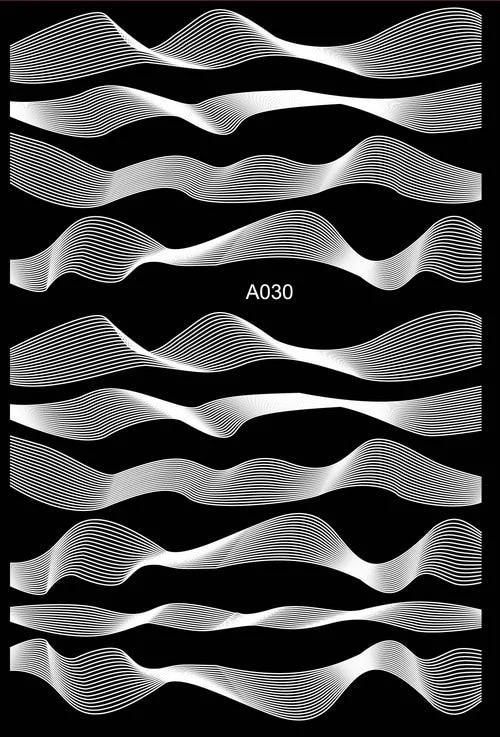 DIY White Flower Nail Stickers Decoration Manicure Foil 3D Nail Art Decorations Stickers Design Adhesive Lace Nail Decals Slider