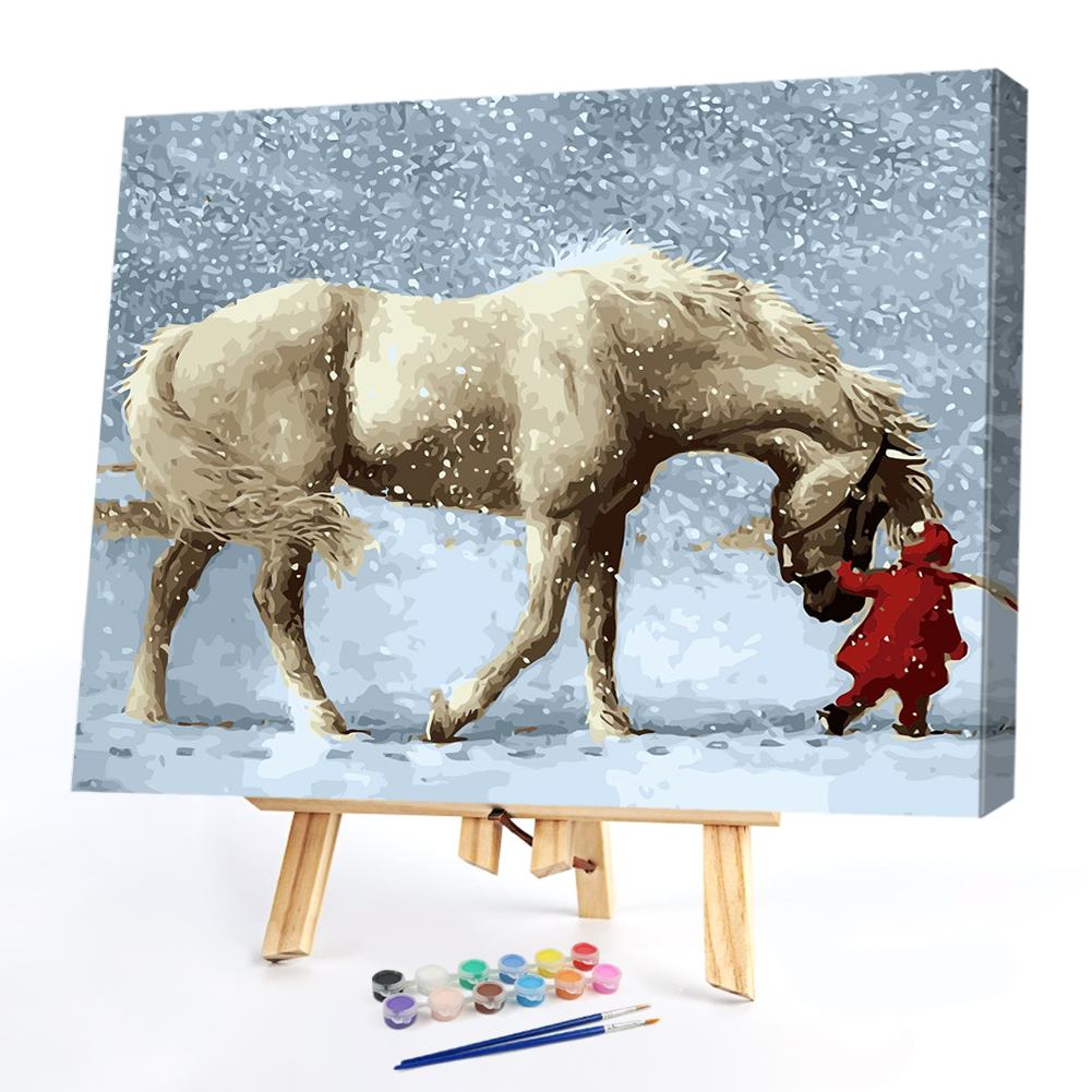 

40*50CM Paint By Numbers-Girl, 501 Original