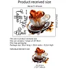 Coffee Time Self Adhesive Wall Sticker Home Cafe Decor