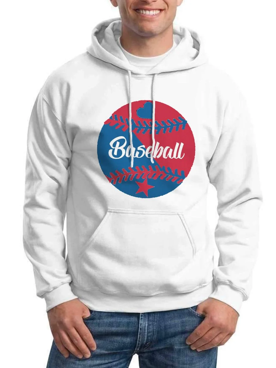 Baseball Men Hoodie