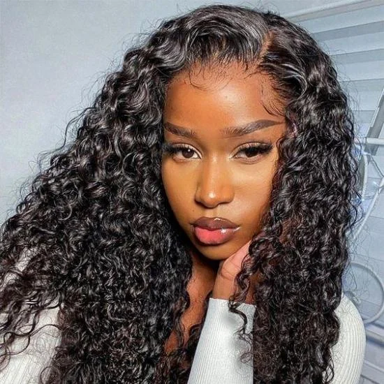  YVONNE Free Combination Super High-density Lace Wig Premium Italian Curly 3 Bundles With HD 5x5 Lace Closure 