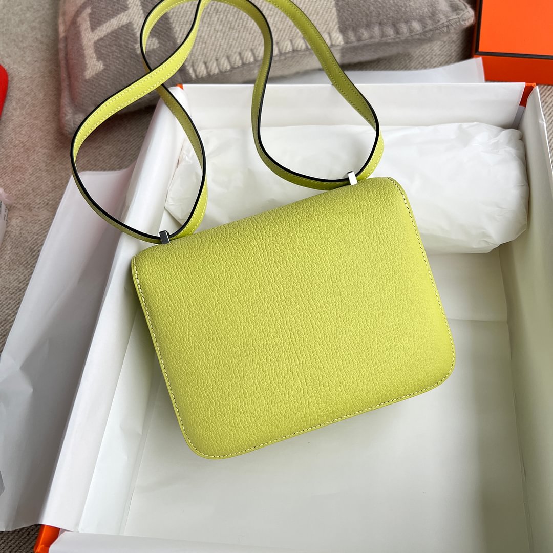 Constance 18CM Chevre goatskin 9RLime PHW