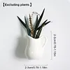 3D Ceramic Vases Fridge Magnet Decorative Vase Fridge Magnet for Fridge Ornament