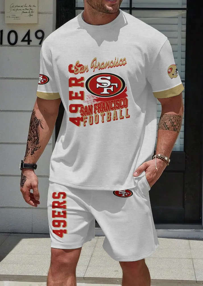 San Francisco 49ers Limited Edition Top And Shorts Two-Piece Suits