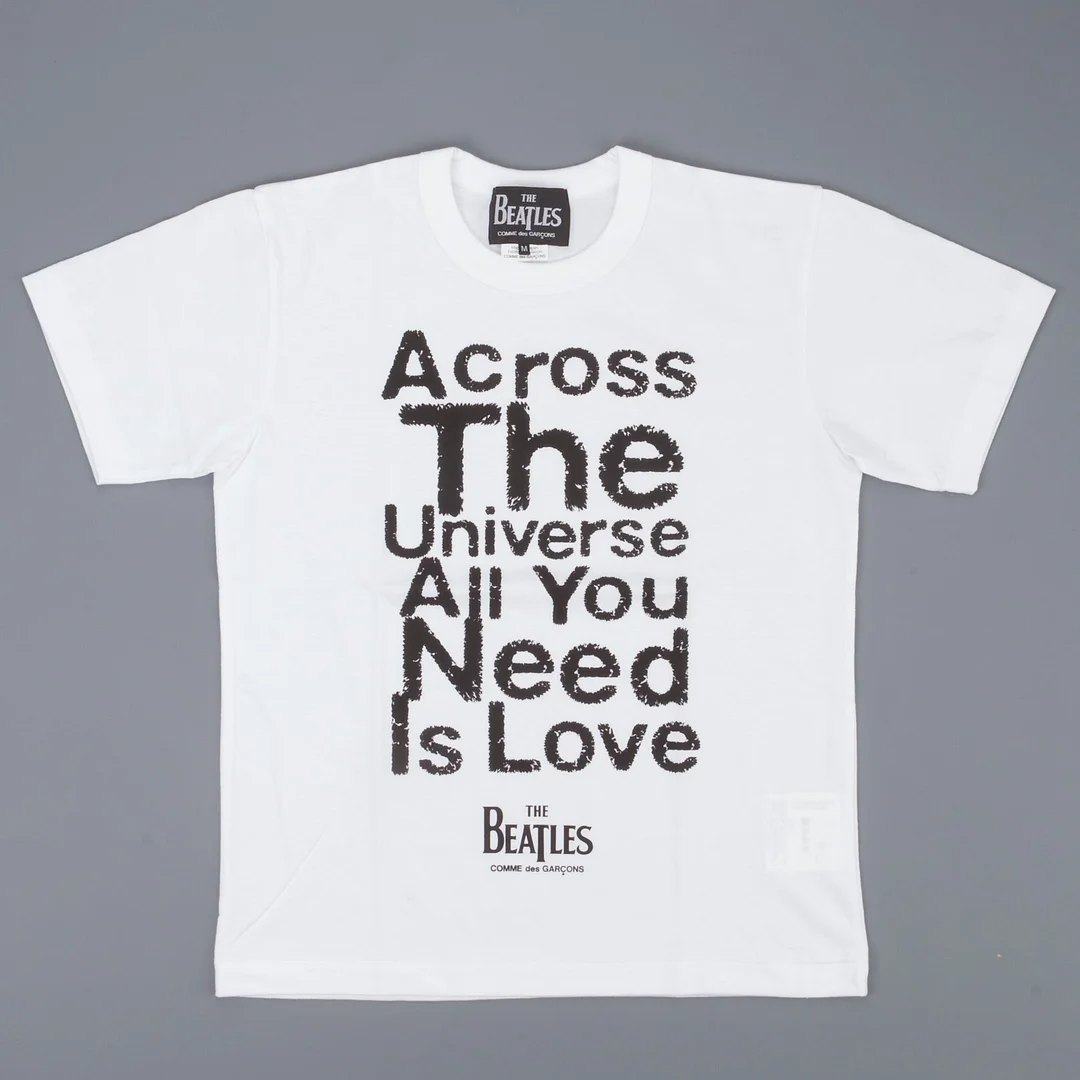 "Across The Universe All You Need Is Love" Printed Unisex Casual T-shirt
