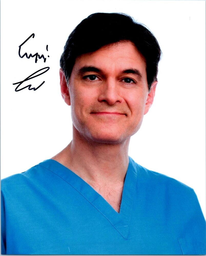 MEHMET OZ 'DR. OZ' Signed Autographed 'THE DR. OZ SHOW' 8X10 Photo Poster painting D