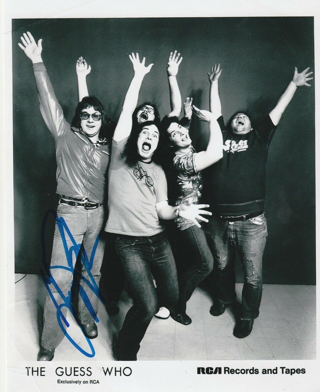 * GARRY PETERSON * signed autographed 8x10 Photo Poster painting * THE GUESS WHO DRUMMER * 6