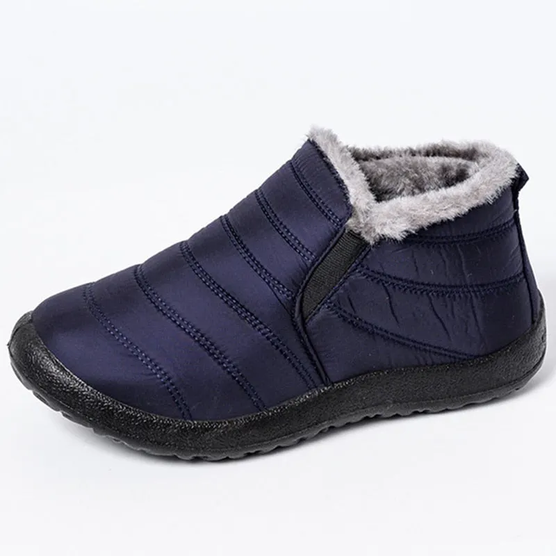 Men Shoes For Men Ankle Boots Waterproof Winter Shoes Warm Plush Snow Boots Unisex Anti Skid Plus Size 47 Mans footwear