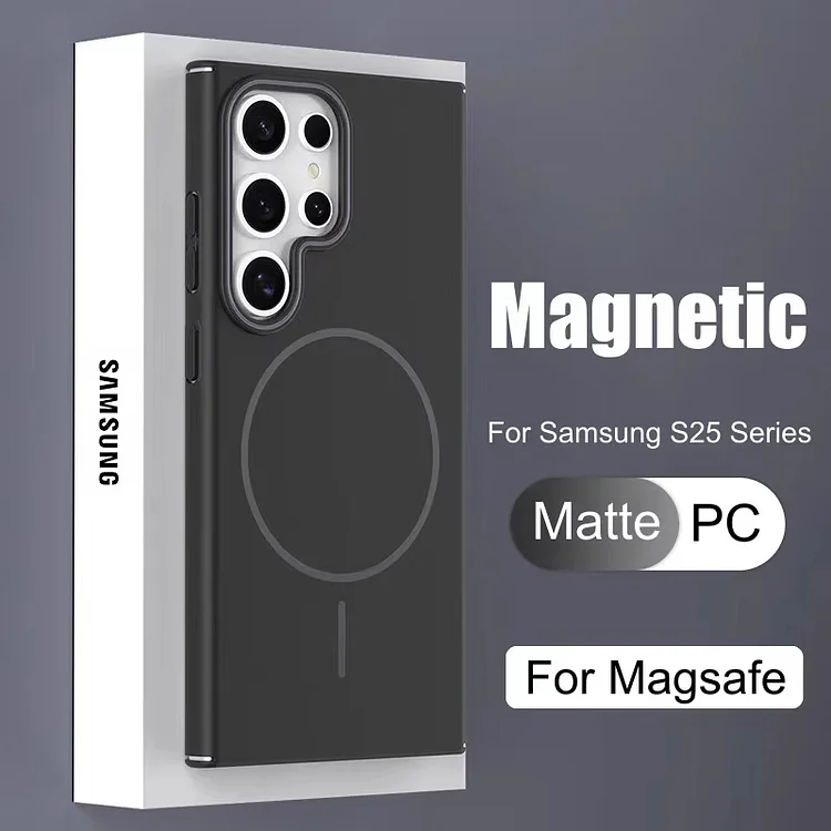 Shockproof Matte Magnetic Case For Samsung