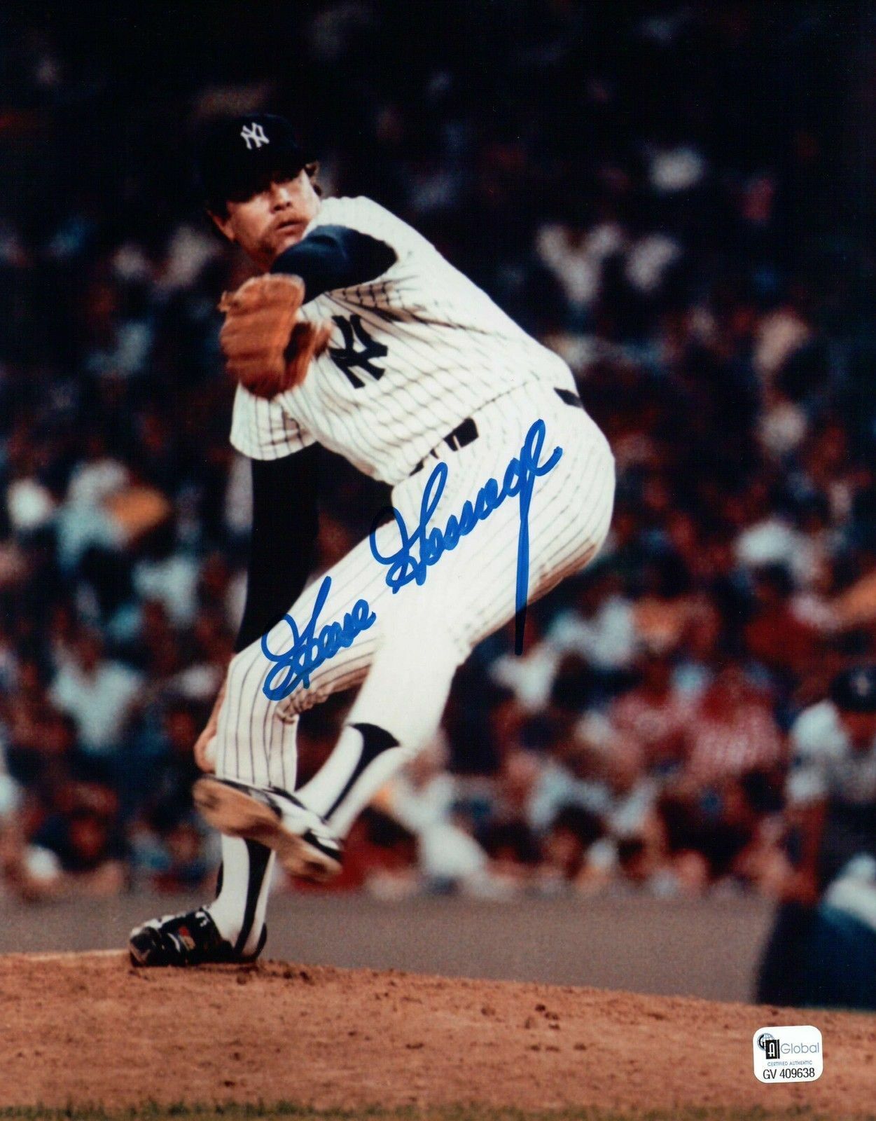 Rich Goose Gossage Signed 8X10 Photo Poster painting Autograph New York Yankees Auto GAI COA