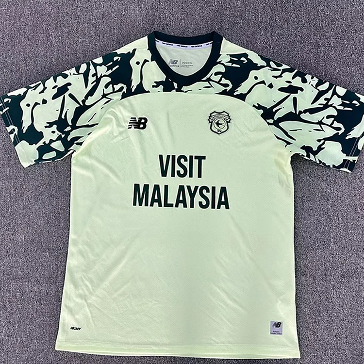 【S~4XL】Cardiff city 25/26 Away Football Jersey