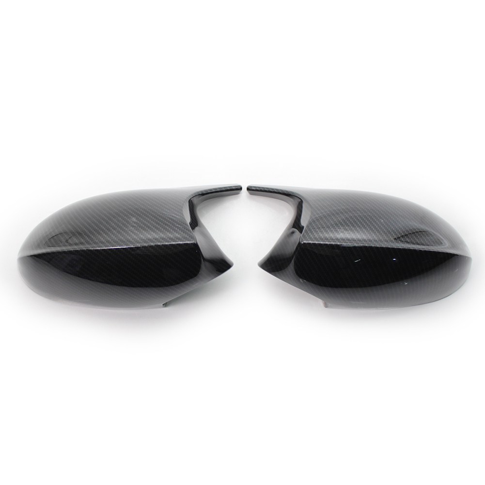 

ABS Plastic Door Mirror Caps for BMW E87 E81 E92 Carbon Fiber Look LH+RH, 501 Original