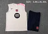 2025/2026 Barcelona Pre-Match Training Beige Vest+Shorts Football1:1 Thai Quality