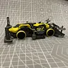 Tamiya 4WD Modified Jedi Chariot Pure Hand-painted Black Silver Gray Mirror Customization FMA Chassis Racing