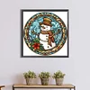 Diamond Painting-DIY Crystal Rhinestone Xmas Snowman
