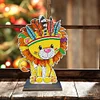 DIY Lion Diamond Painting Ornament Art Crafts