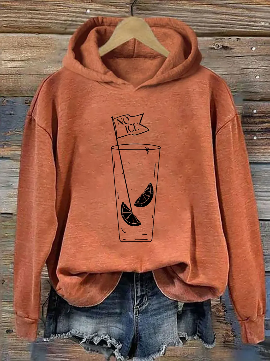 No Ice Graphic Hoodie