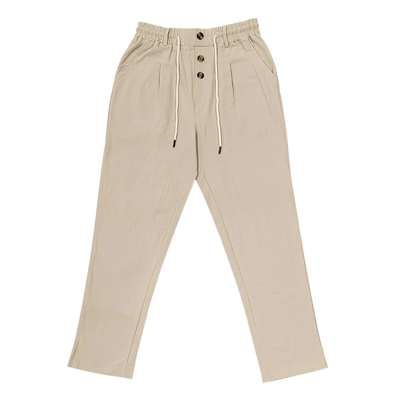 Men's Linen Trousers-inspireuse