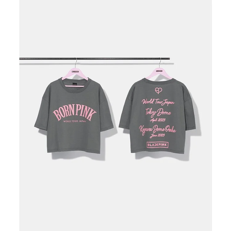 BLACKPINK World Tour BORN PINK JAPAN Short Logo T-shirt